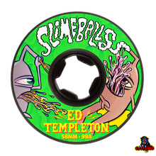 Load image into Gallery viewer, SANTA CRUZ WHEELS Slime Balls Ed Templeton Vomit Hardline black
