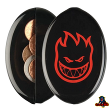 Load image into Gallery viewer, SPITFIRE Coin Pouch Bighead Black