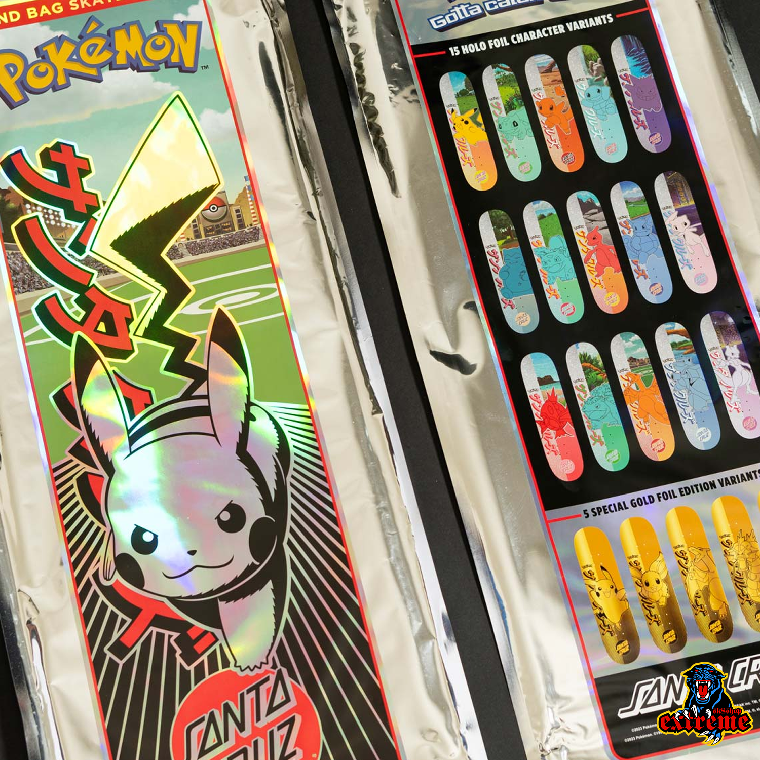 SANTA CRUZ DECK Pokemon Blind Bag – Extreme Skateshop