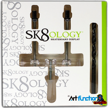 Load image into Gallery viewer, SK8OLOGY Single Tube Pack Deck Display with Drillbit