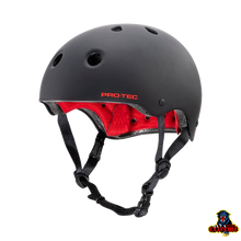 Load image into Gallery viewer, PRO-TEC Helmet Classic Cert Cab Dragon Black