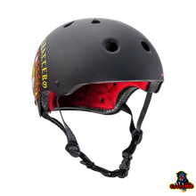 Load image into Gallery viewer, PRO-TEC Helmet Classic Cert Cab Dragon Black