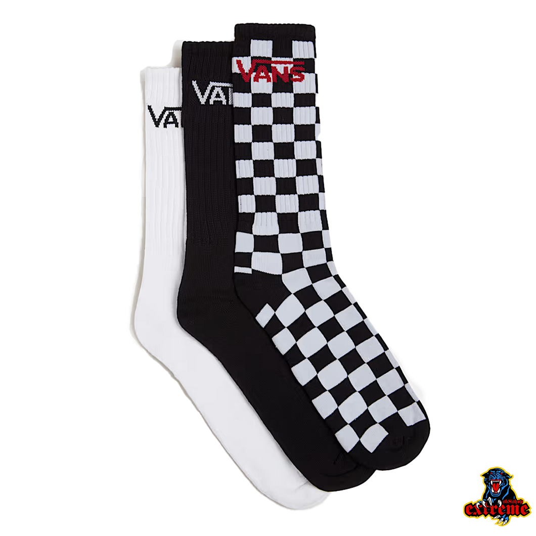 VANS SOCK 3 Pack Classic Crew