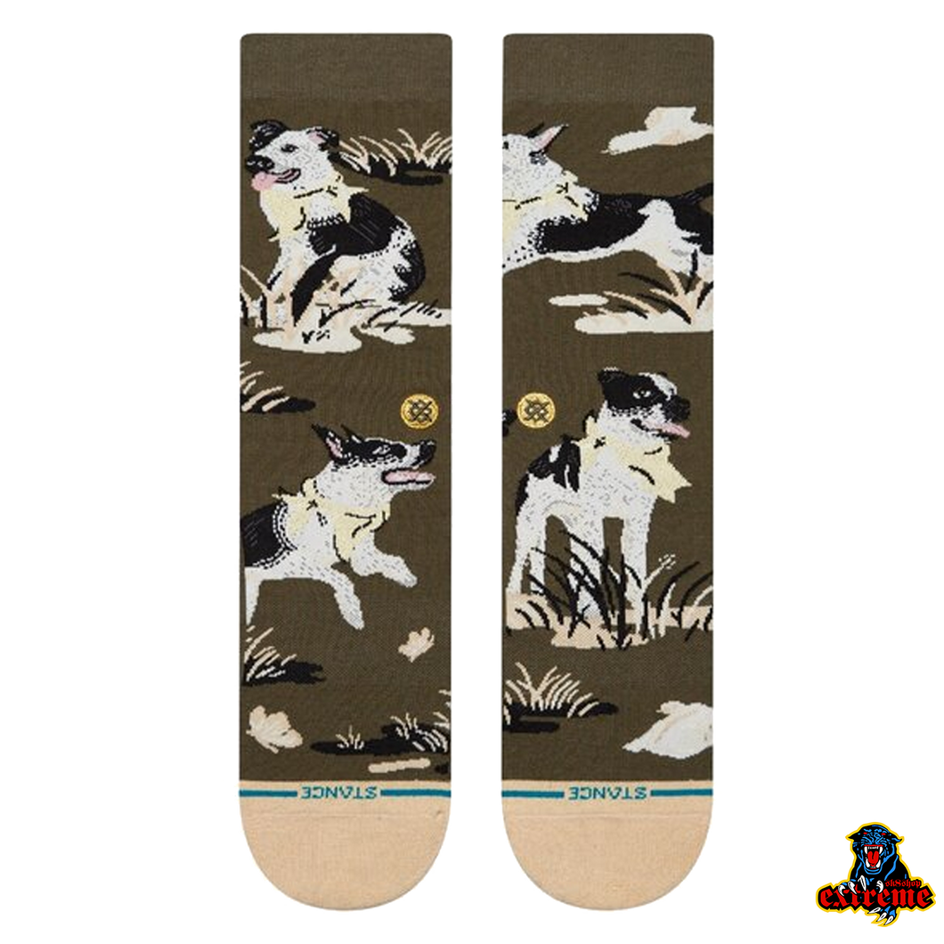 STANCE Ishod Crew Dark Green