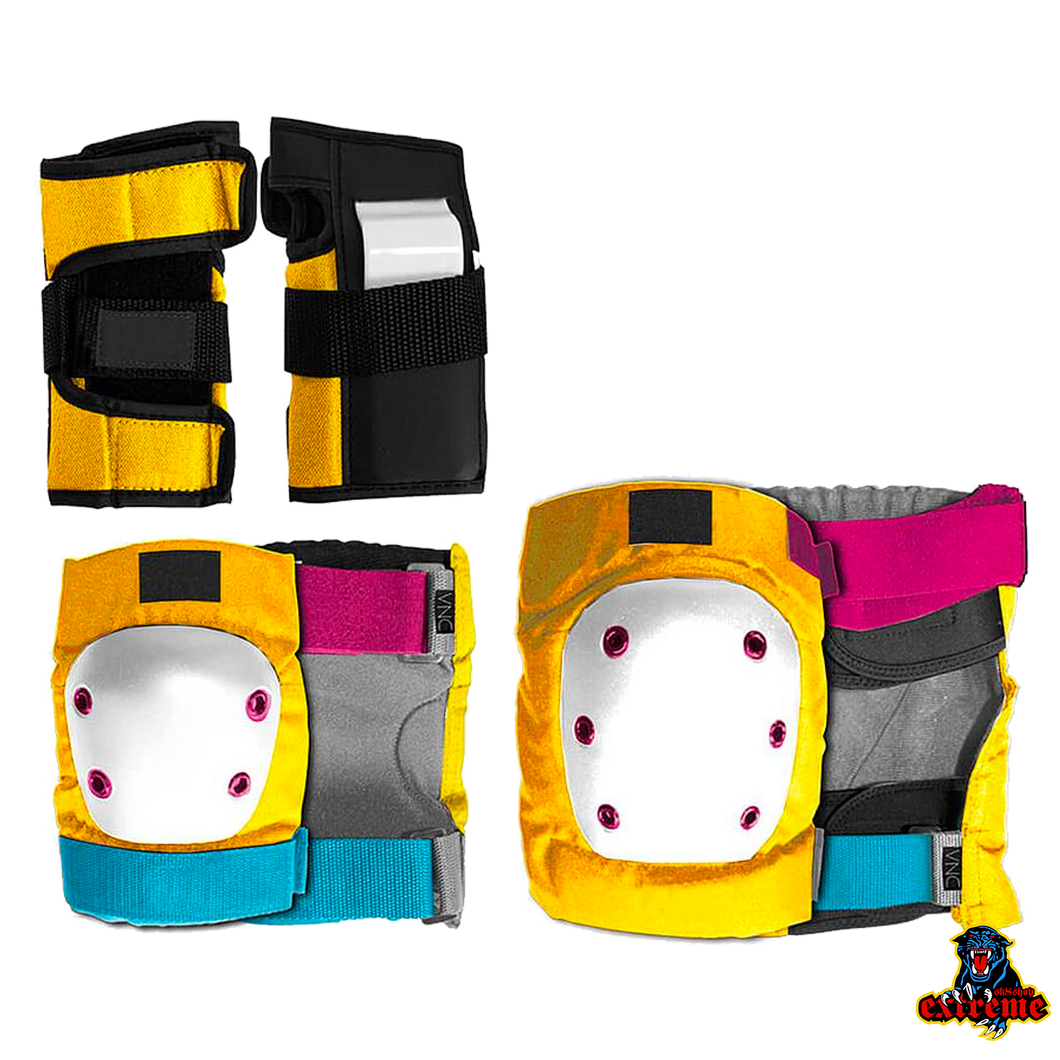 DNA Knee And Elbow Kids Pack Yellow