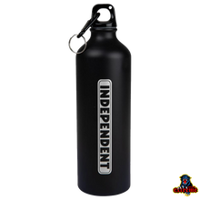 Load image into Gallery viewer, INDEPENDENT Bar Aluminum Water Bottle Black
