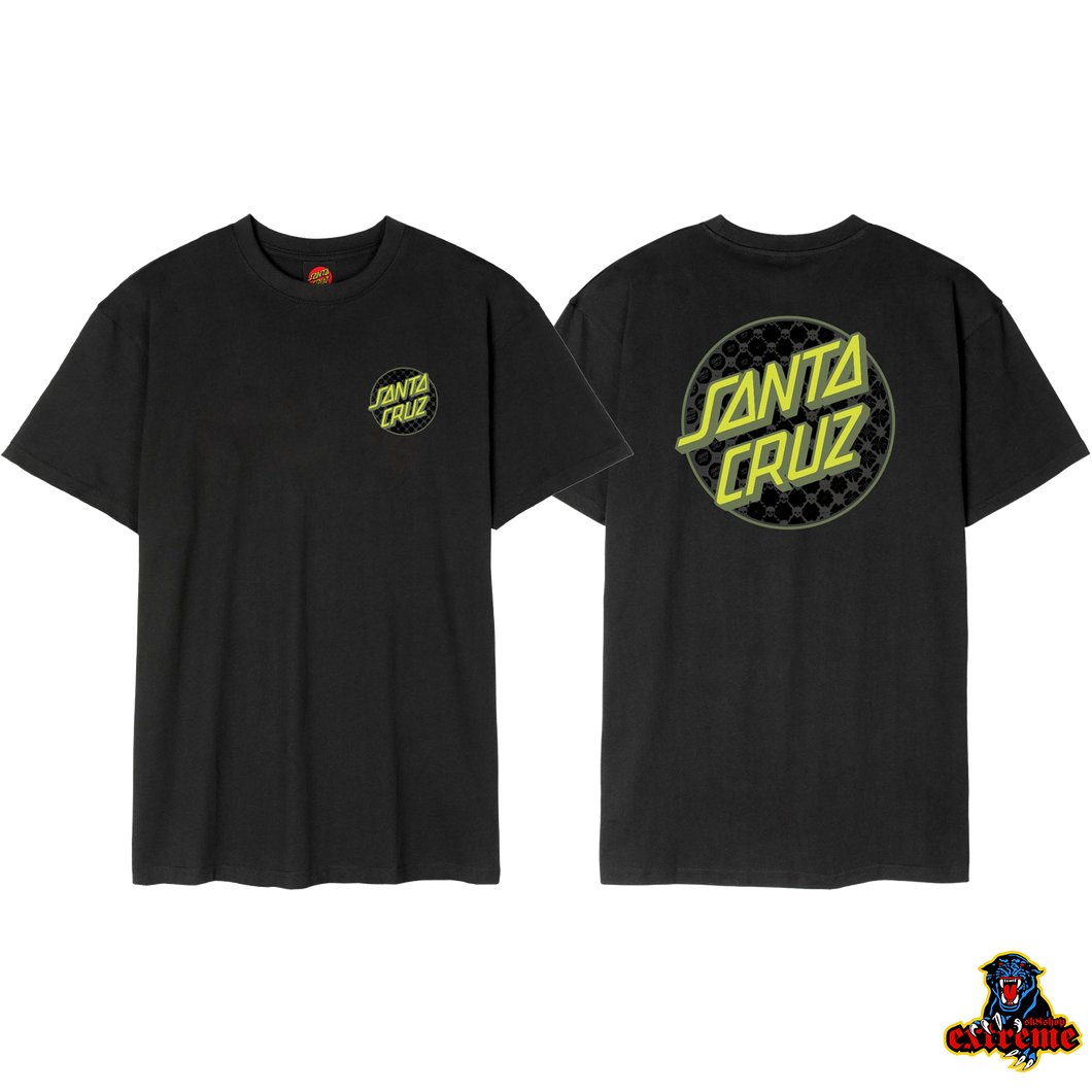 SANTA CRUZ T-Shirt Meyer Freestyle Dot Black