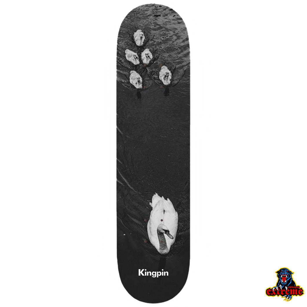 KINGPIN X DAVID LUTHER Swans Black/ White