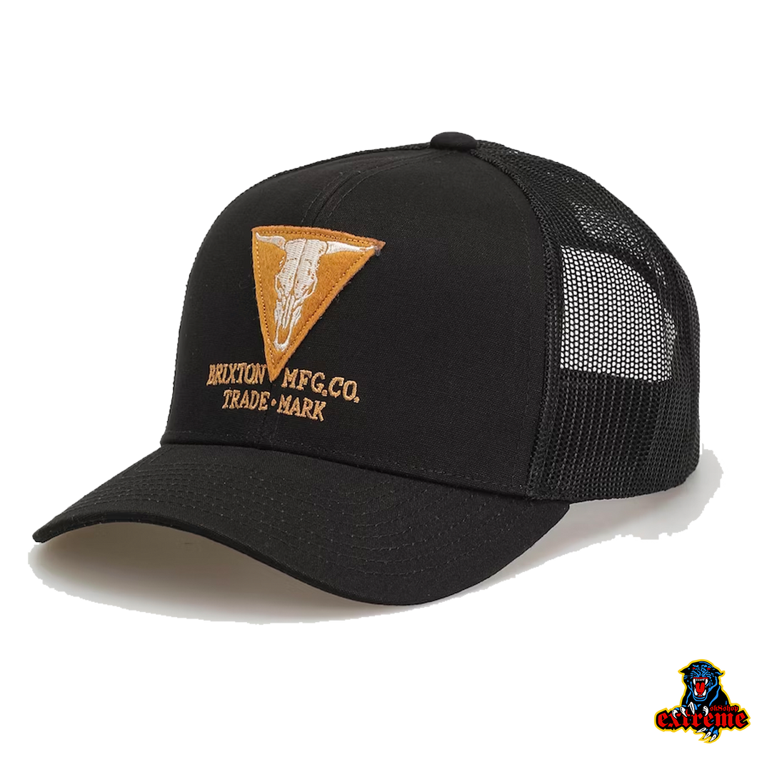 BRIXTON CAP GUNSTON TRUCKER  Black/ Black