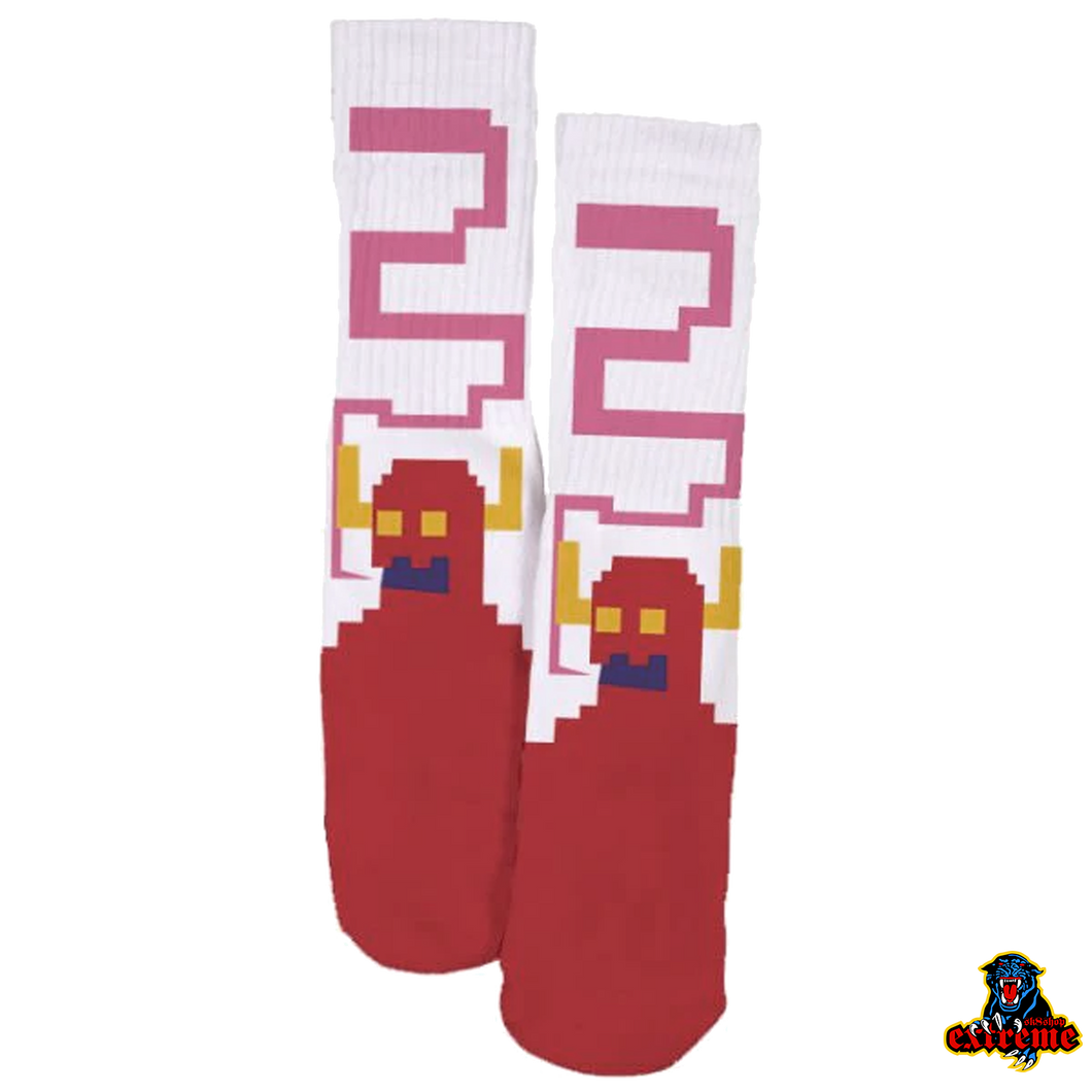 TOY MACHINE Bitmap Monster White O/S