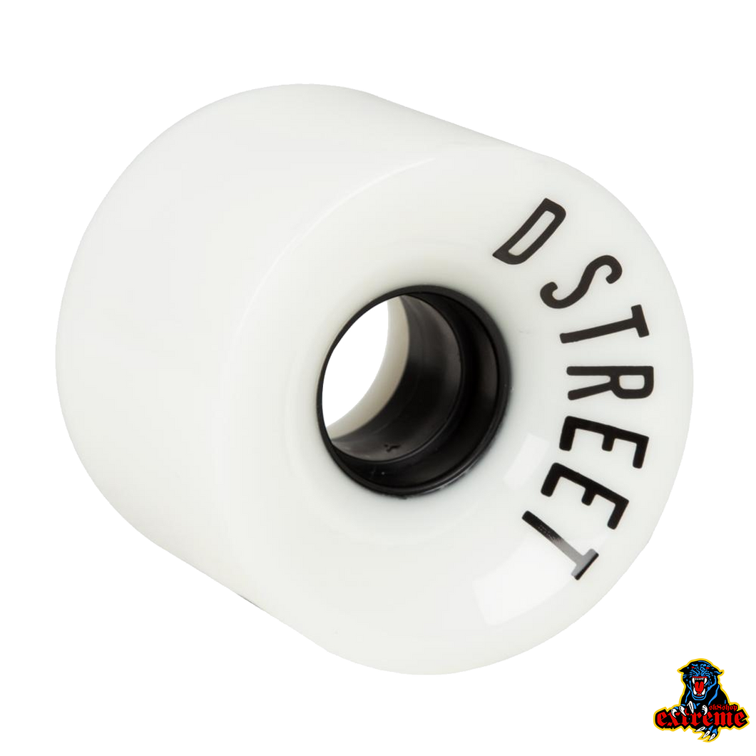 D Street Wheels 59 Cent White