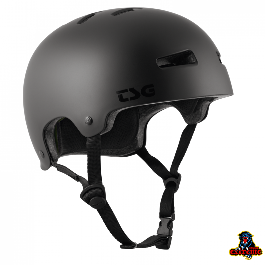 TSG HELMET EVOLUTION Solid Color Satin Dark Black