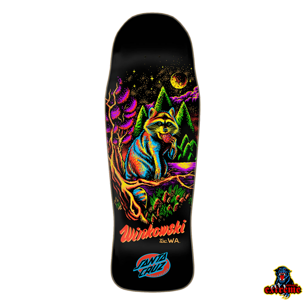SANTA CRUZ DECK Winkowski Trash Panda Black