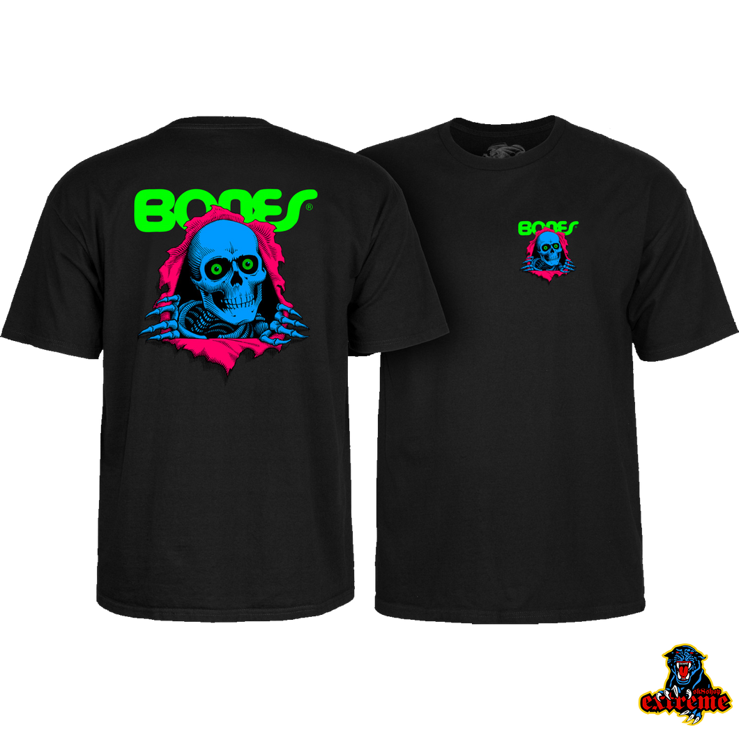 POWELL PERALTA T-SHIRT Ripper Blacklight