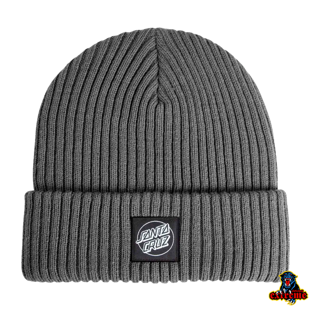 SANTA CRUZ BEANIE Opus Dot Label Beanie Flint