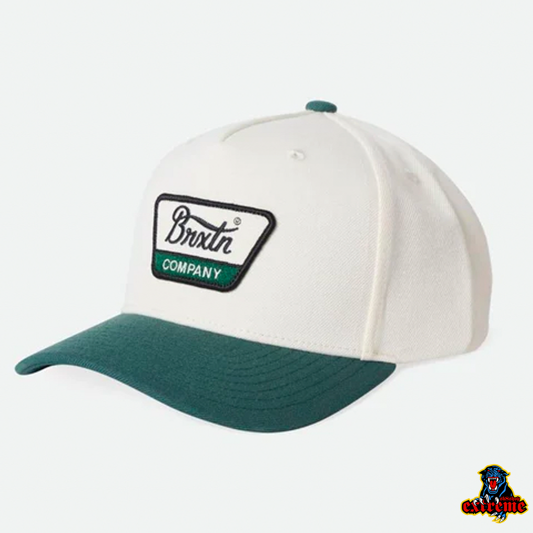 BRIXTON CAP LINWOOD C NETPLUS White/ Pine Needle