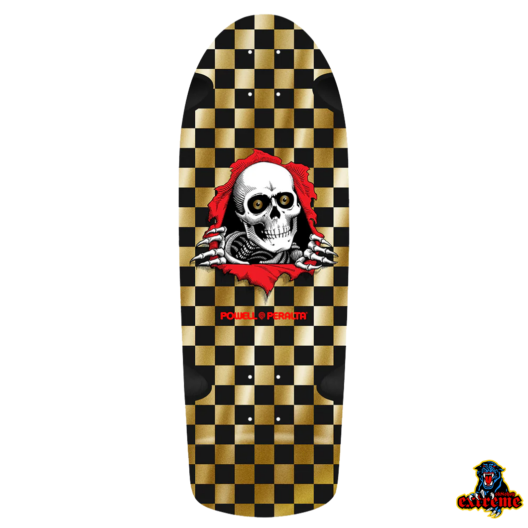POWELL PERALTA DECK Og Ripper 16 Gold Foil Checkered