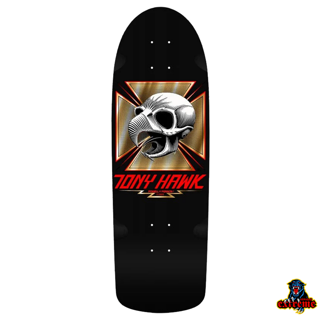 POWELL PERALTA DECK SERIES 16 Hawk Black/ Gold Foil