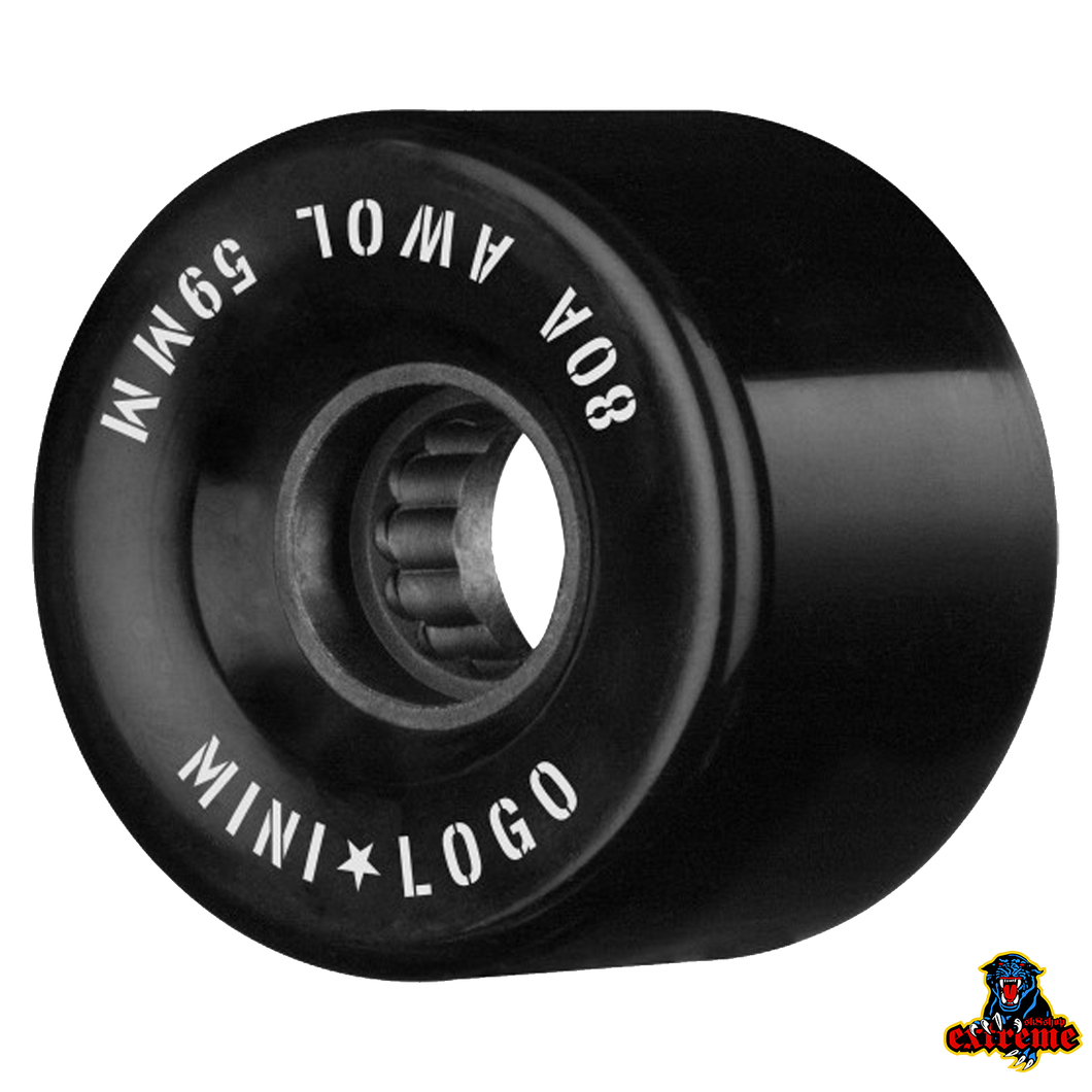MINILOGO WHEELS A.W.O.L. Black
