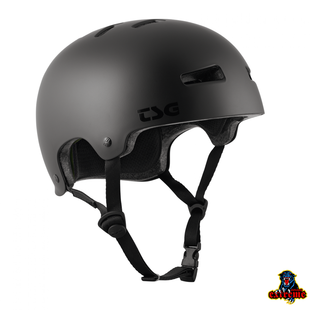 TSG HELMET EVOLUTION Solid Color Satin Dark Black