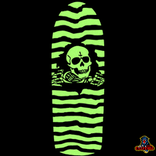Load image into Gallery viewer, POWELL PERALTA OG Ripper Lapel Pin White/ Glow in the dark
