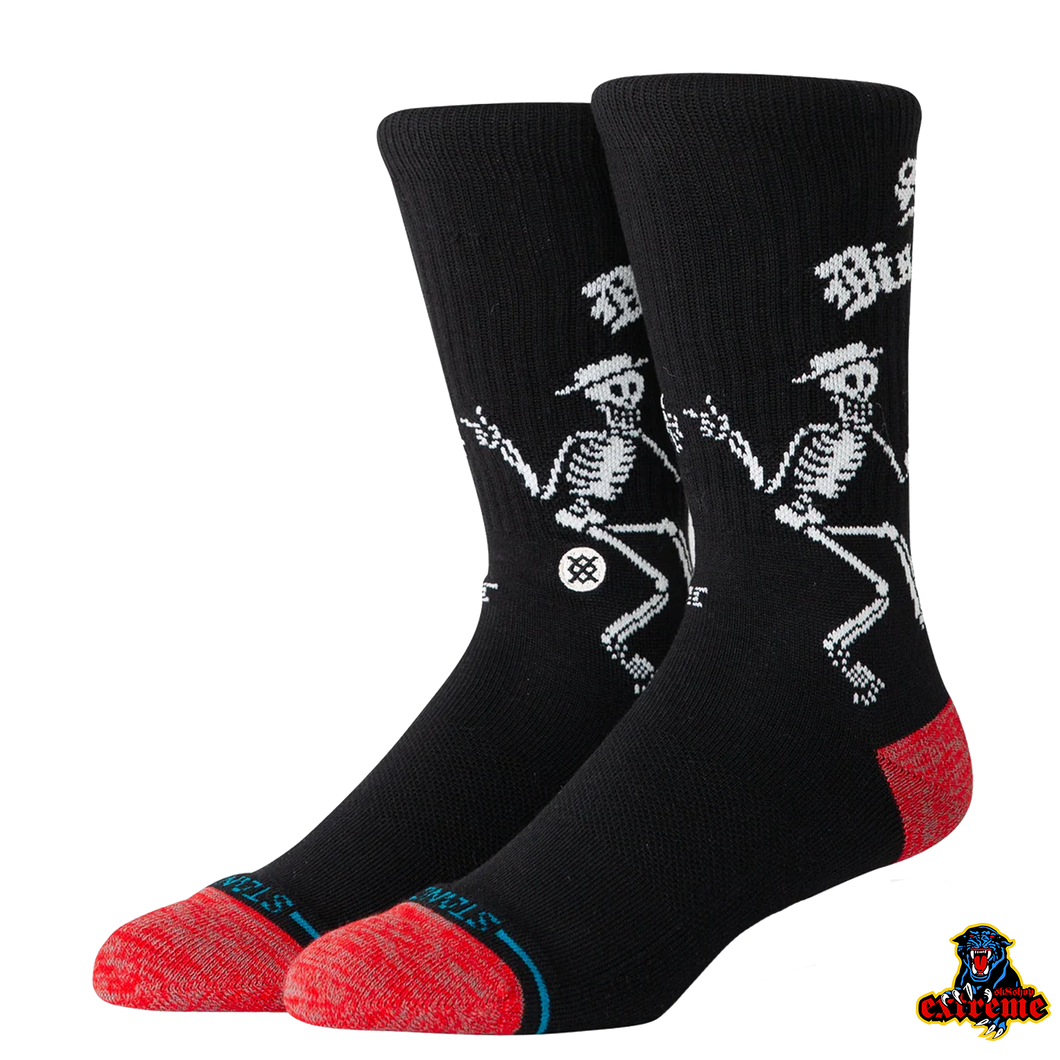 STANCE SKELLY DANCING CREW Black
