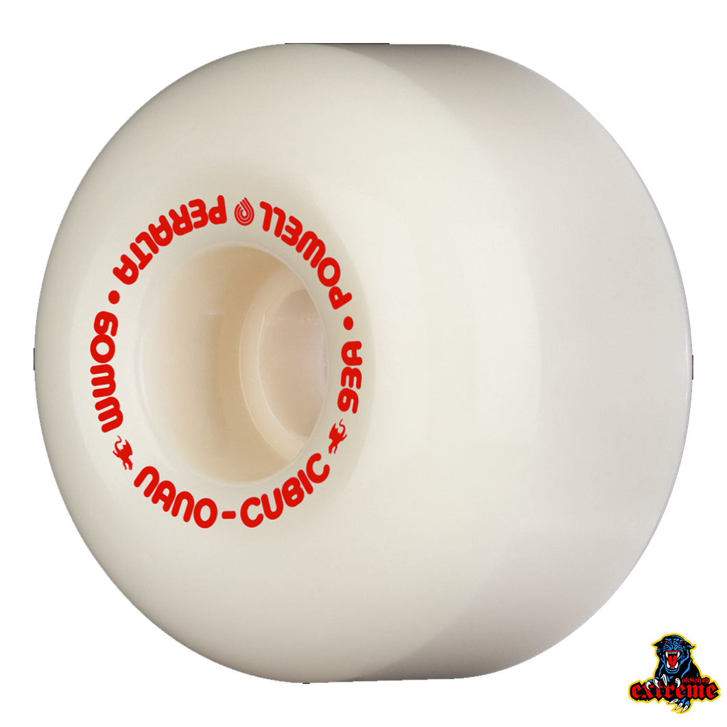 POWELL PERALTA NANO CUBIC Off White/ Red