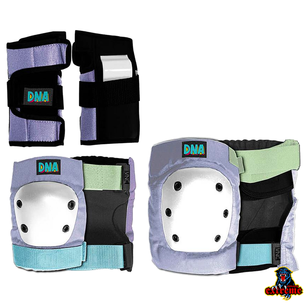 DNA Knee And Elbow Kids Pack Pastel Purple