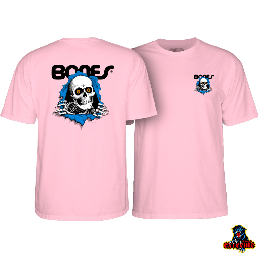 POWELL PERALTA T-SHIRT YOUTH Ripper Pink