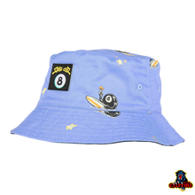 Load image into Gallery viewer, SANTA CRUZ Winkowski Surf Reverse Bucket Hat Fresh Blue/ Black
