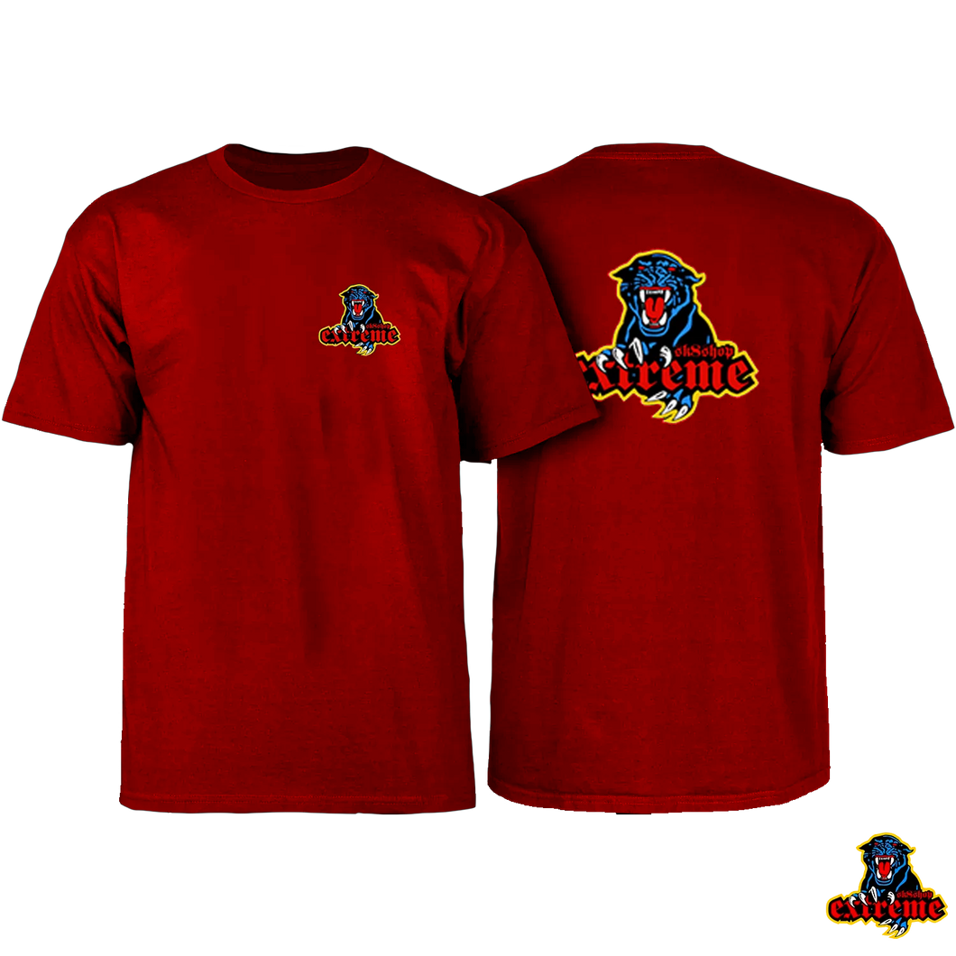 EXTREME SKATESHOP T-SHIRT Burgundy