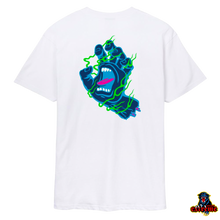 Load image into Gallery viewer, SANTA CRUZ T-Shirt Inferno Hand White
