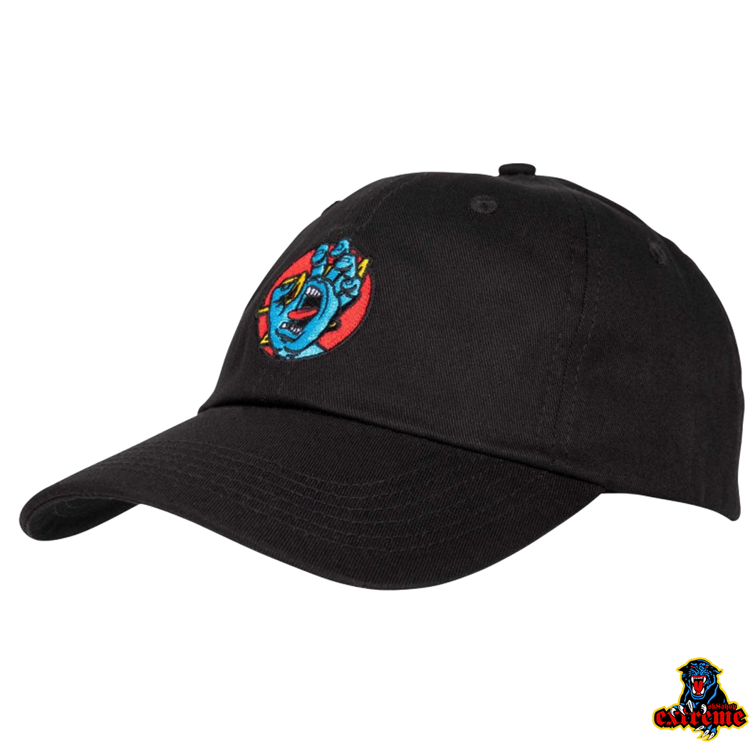 SANTA CRUZ CAP  Hand Dot Black