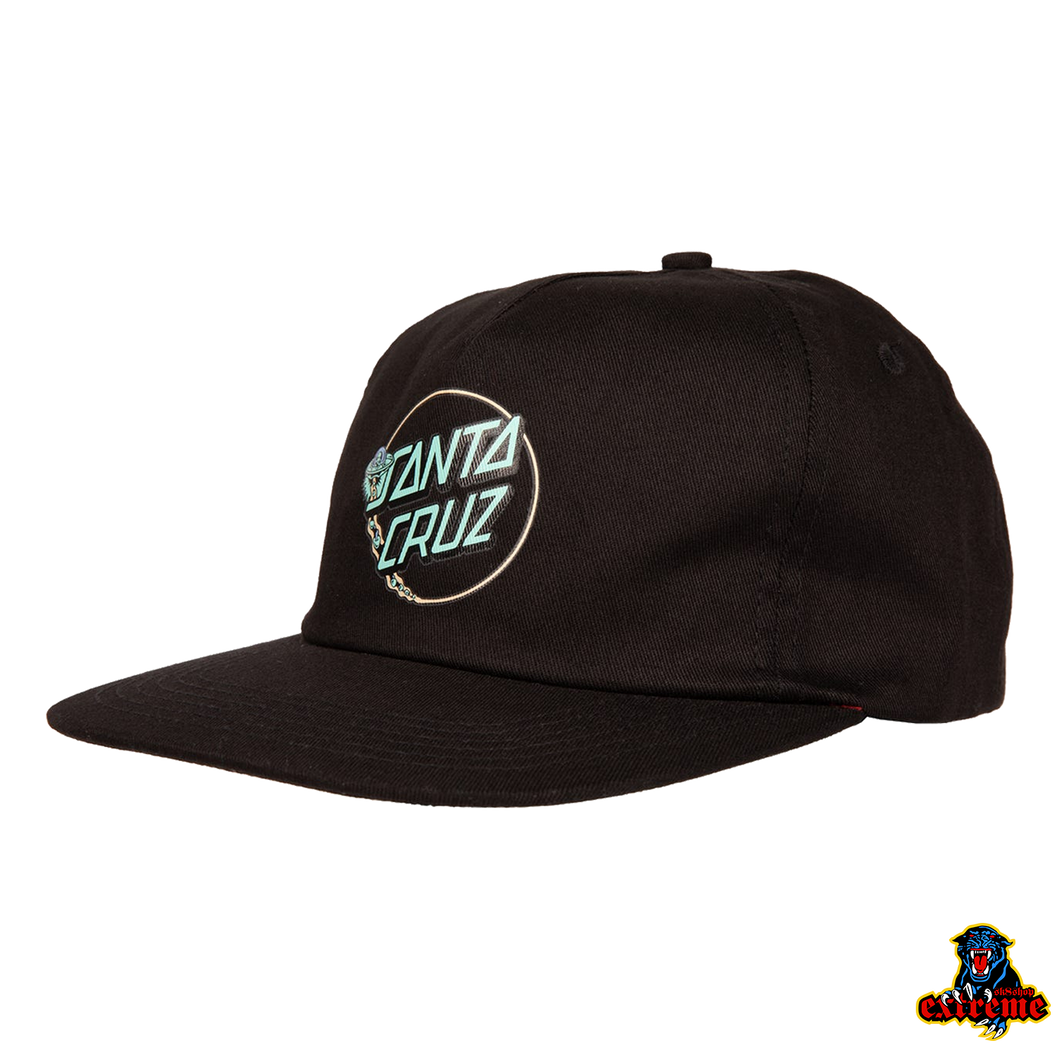SANTA CRUZ CAP Winkowski UFO Dot Snapback Black