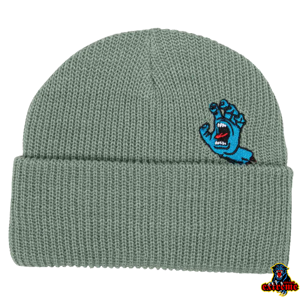 SANTA CRUZ BEANIE Screaming Hand Mini Moon Rock O/S Adult