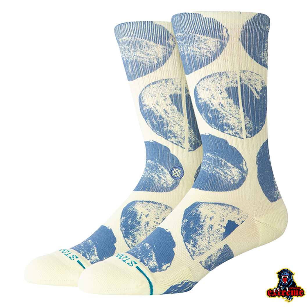 STANCE POP DOT CREW Butter