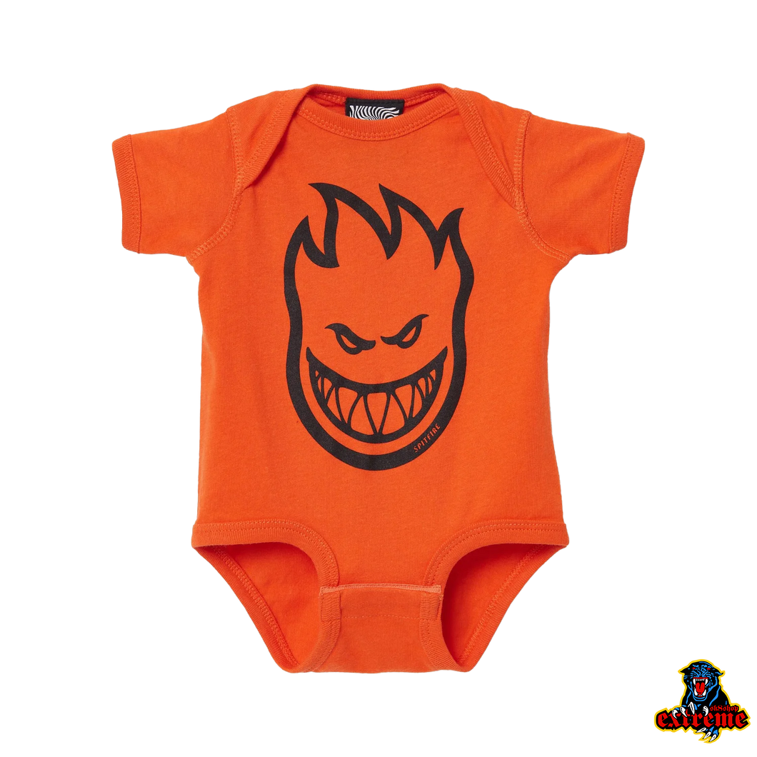 SPITFIRE ONESIE Bighead Orange/ Black