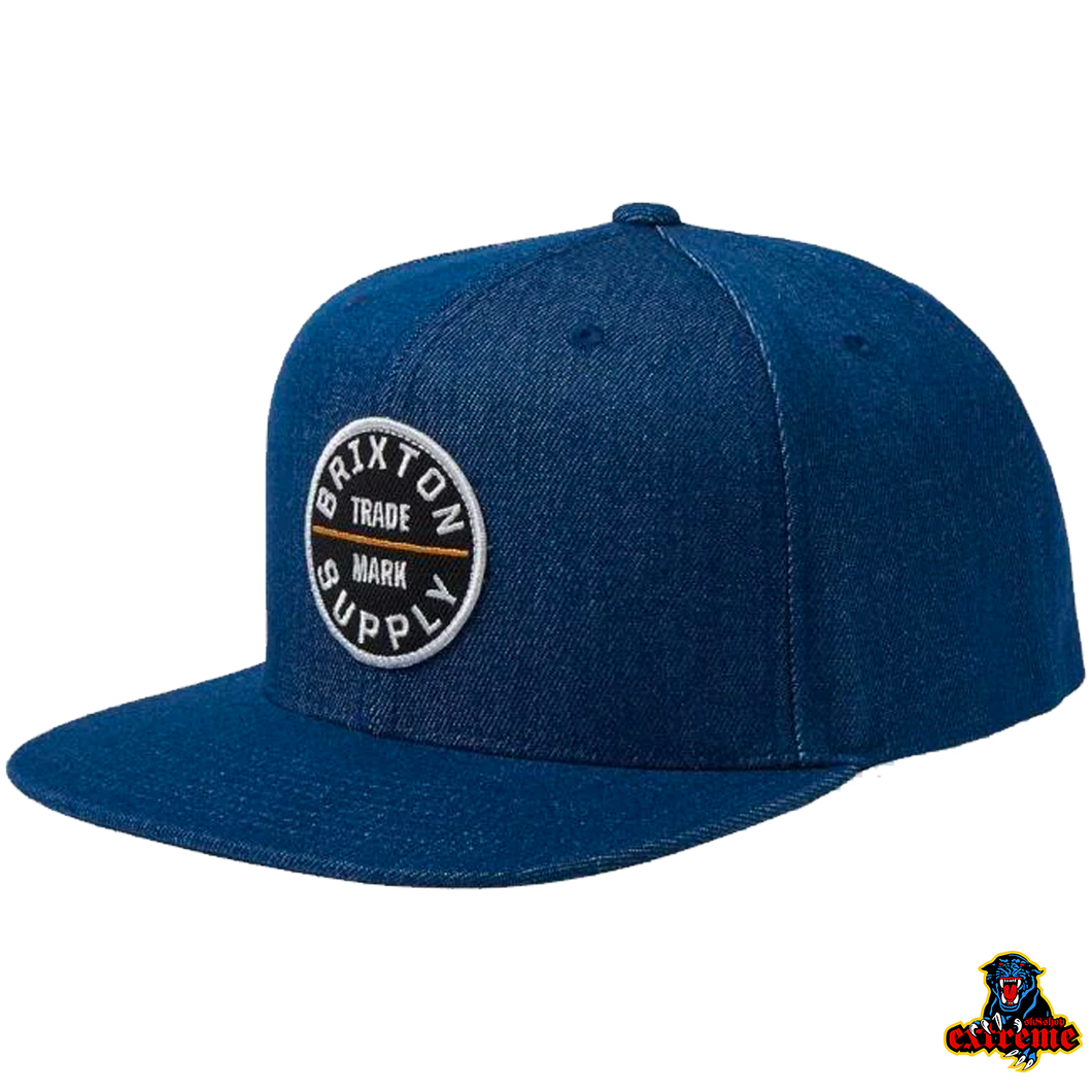 BRIXTON CAP OATH III SNAPBACK Denim