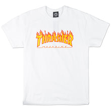 Load image into Gallery viewer, THRASHER T-shirt Flame White
