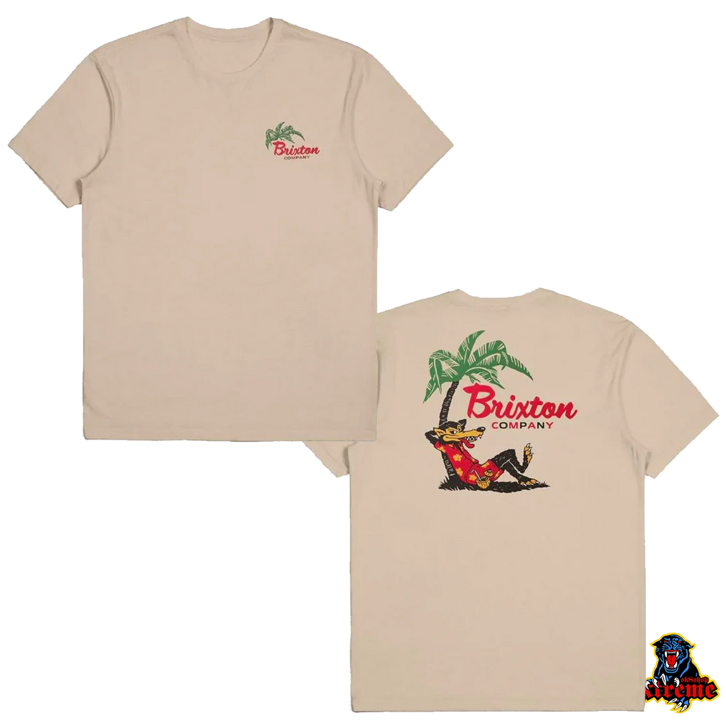 BRIXTON T-SHIRT Leisure Smoke Grey