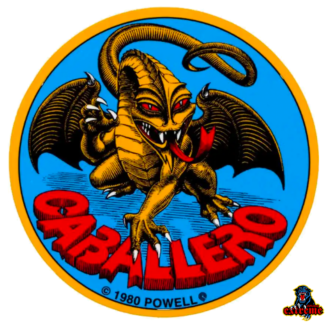 POWELL PERALTA STICKER Steve Caballero 3.5