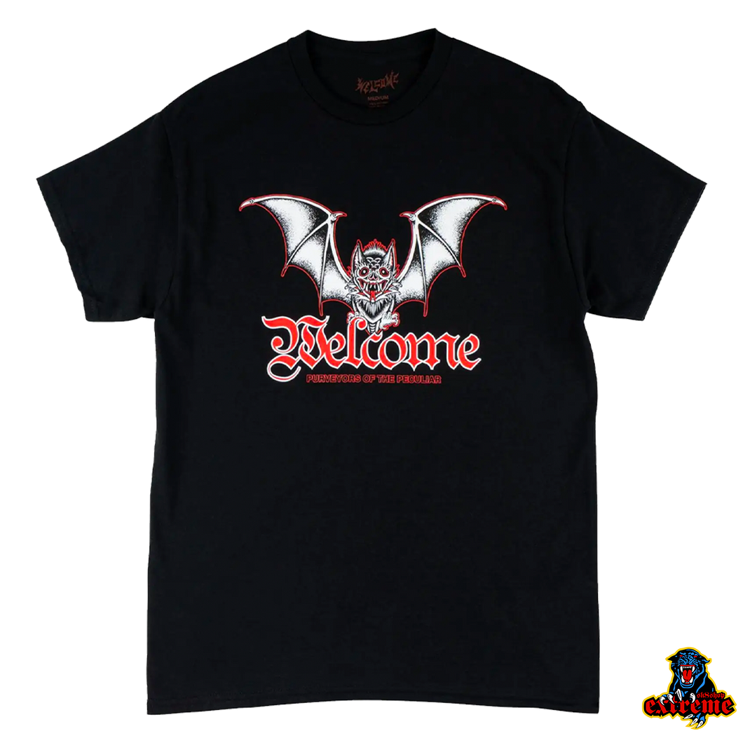 WELCOME T-SHIRT Nocturnal Black