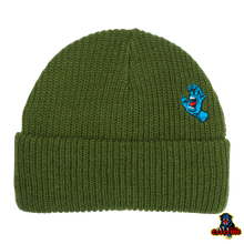 Load image into Gallery viewer, SANTA CRUZ BEANIE Screaming Hand Mini Dill Green O/S Adult

