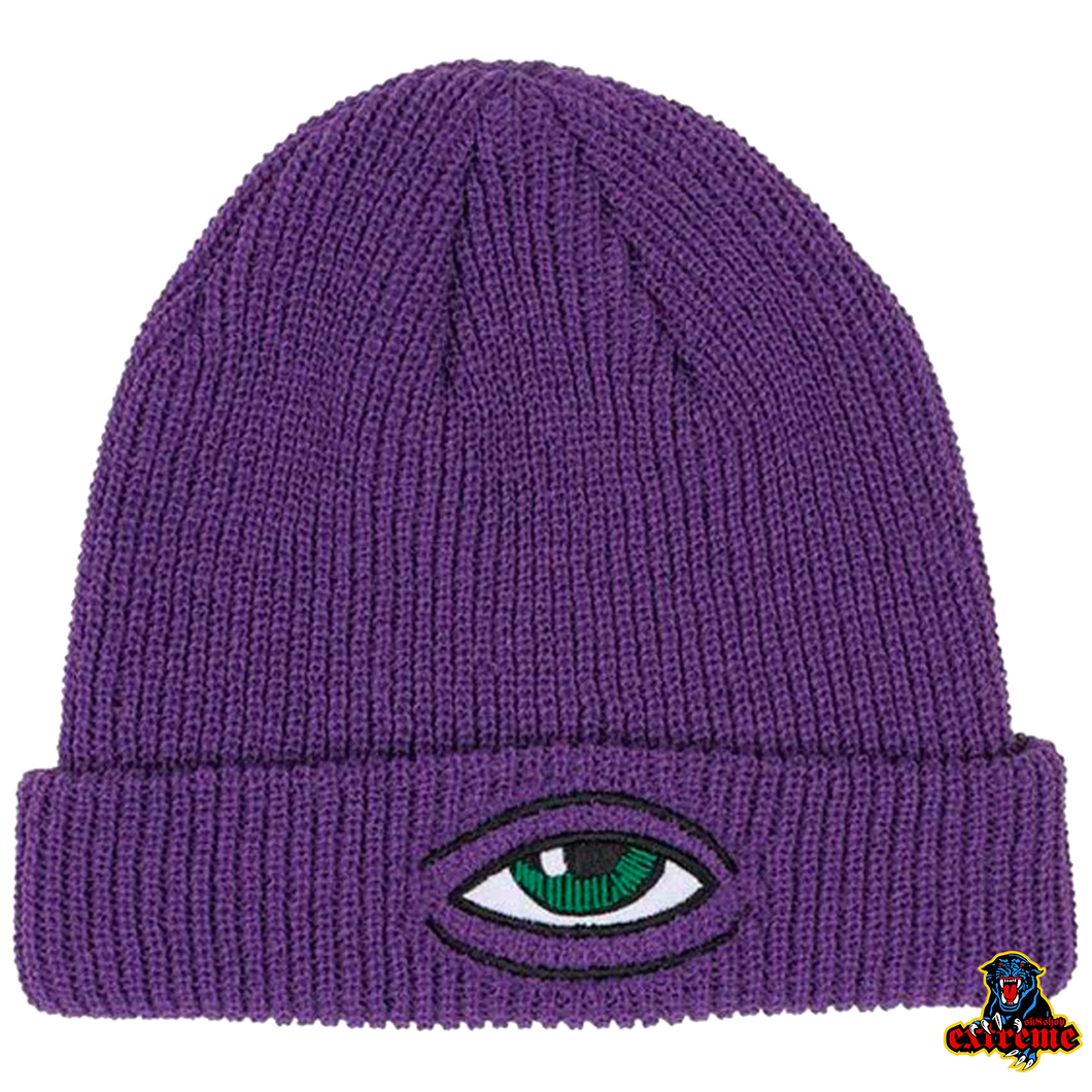 TOY MACHINE SECT EYE DOCK BEANIE Purple
