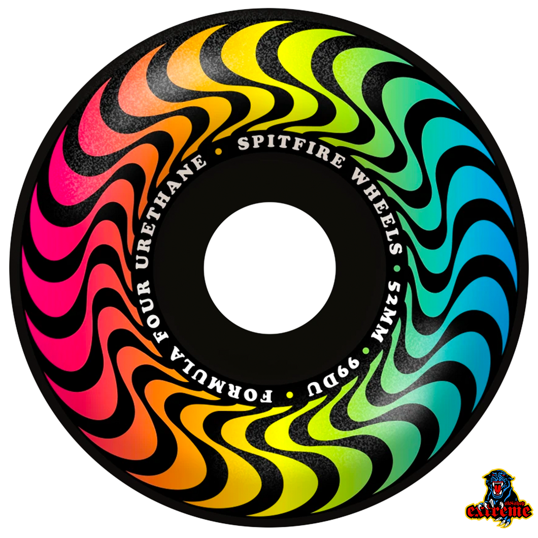 SPITFIRE WHEELS F499 Radial Trippy Swirl 54mm
