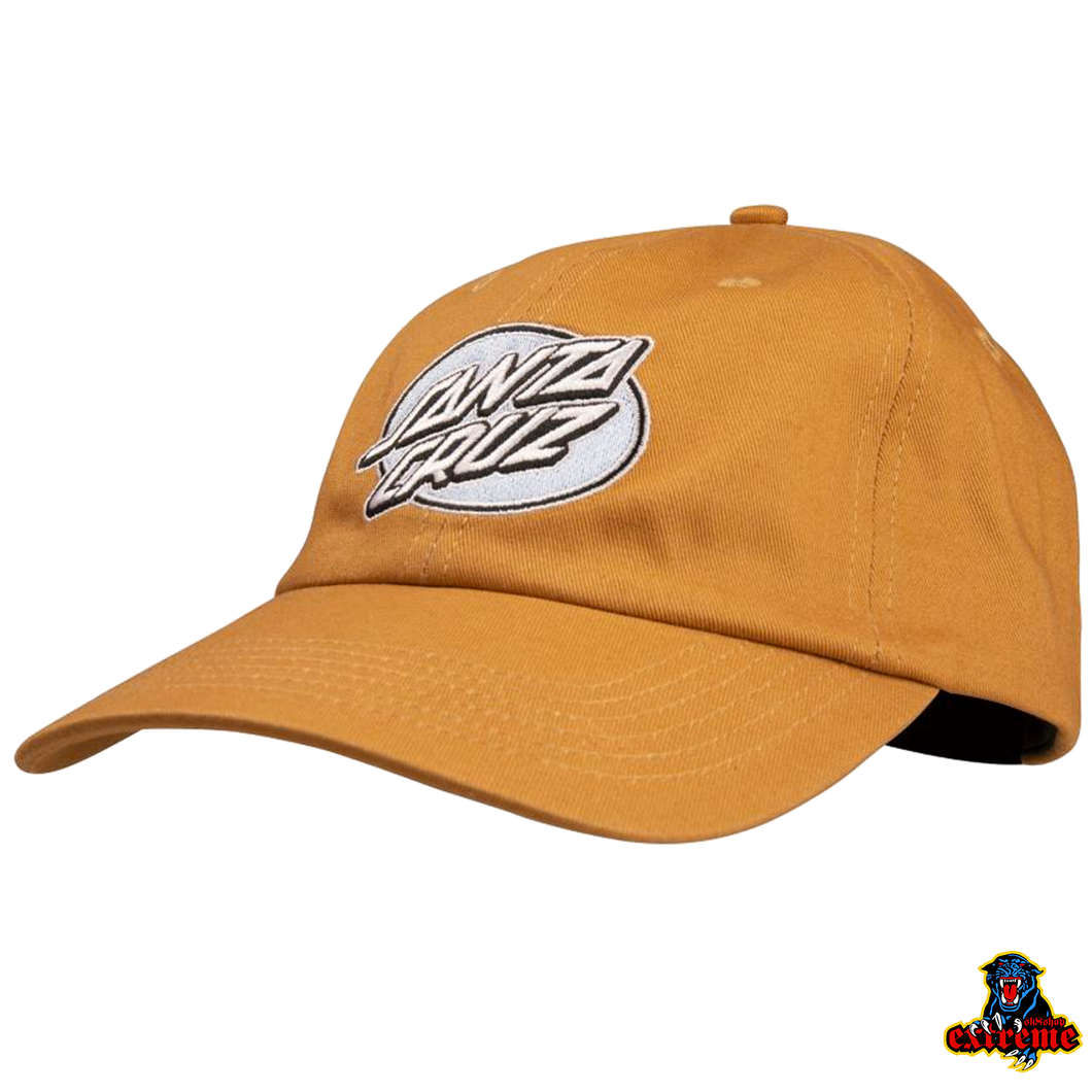 SANTA CRUZ CAP Lined Oval Dot Cap Sand O/S Adult