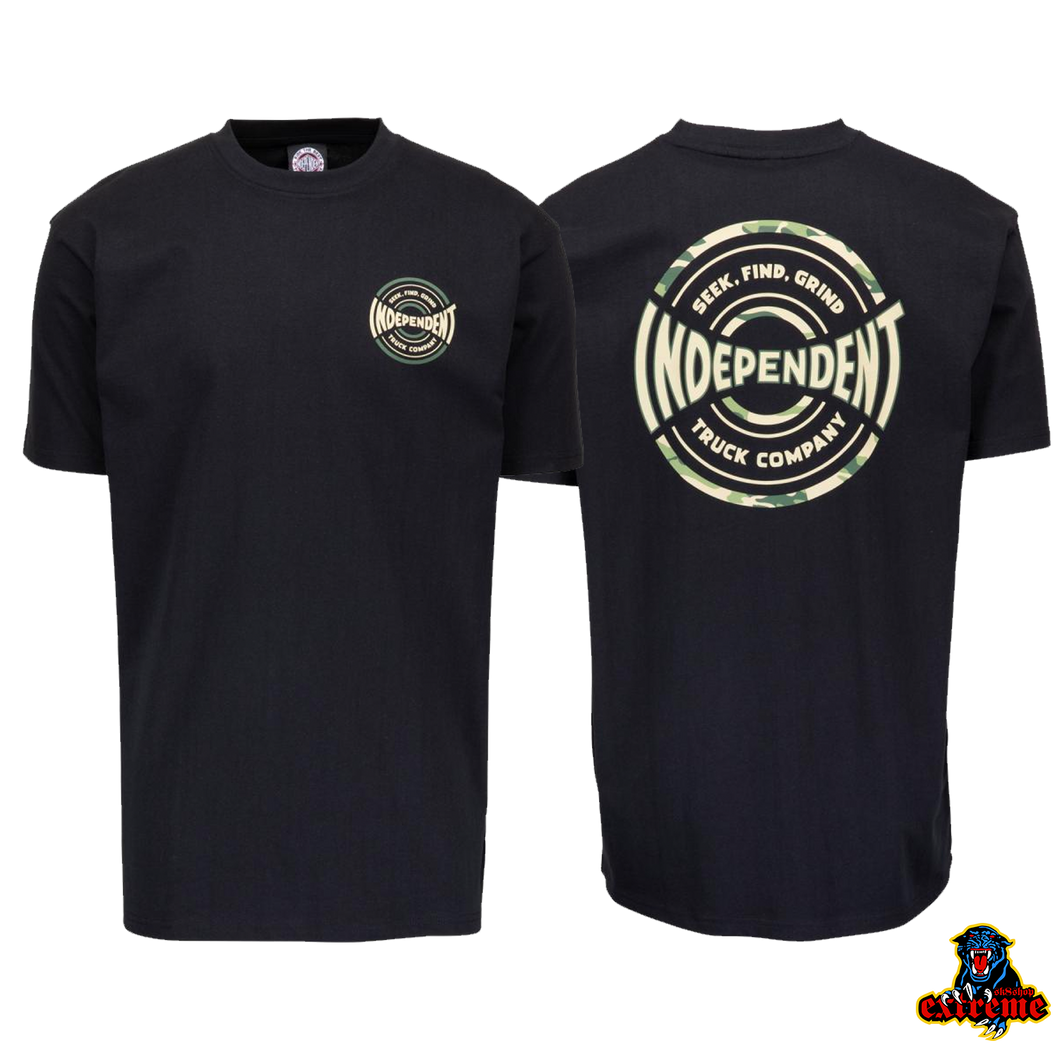INDEPENDENT TRUCK Co T-Shirt  SFG Concealed Black