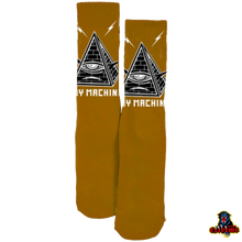 Load image into Gallery viewer, TOY MACHINE SOCK PYRAMID Mustard o/s
