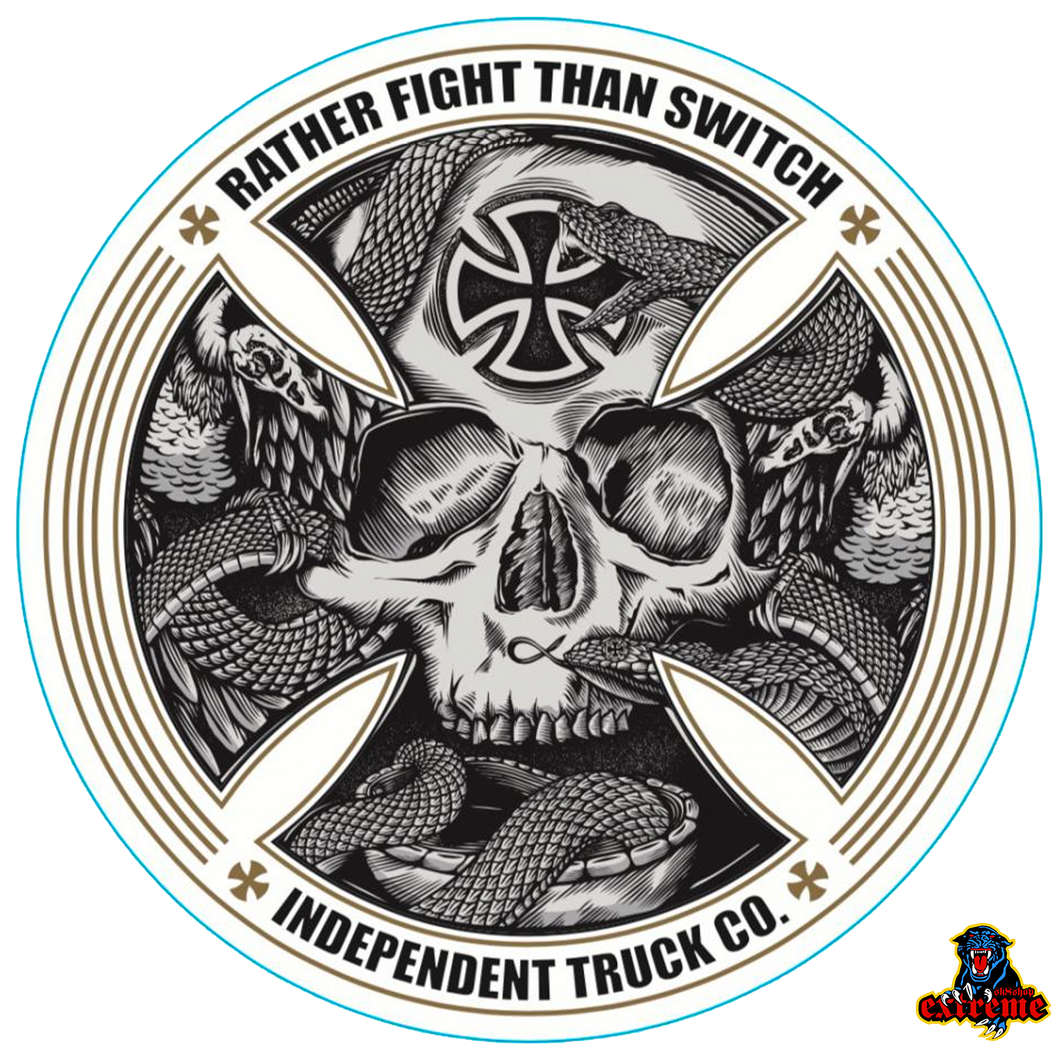 INDEPENDENT Sticker FTS Skull