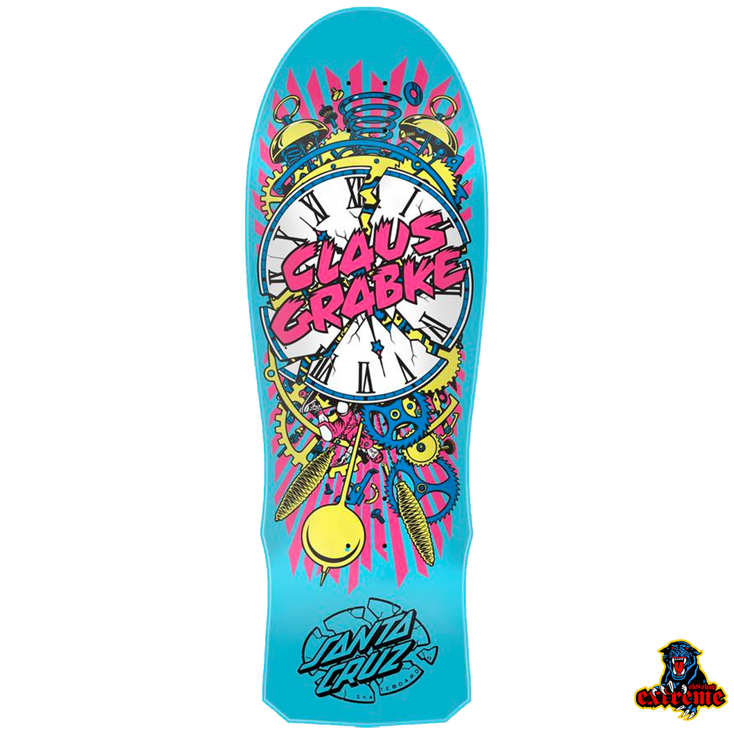 SANTA CRUZ DECK Grabke Exploding Clock Reissue